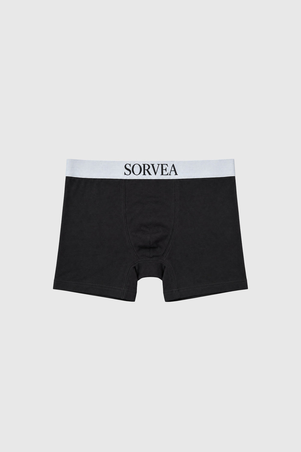 SORVEA Classic Boxers 3-Pack Black – drei Boxershorts, Vorderansicht